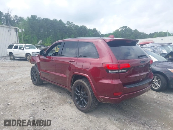 2021 Jeep Grand Cherokee Laredo X z VIN 1C4RJEAG0MC624737, wystawiony jako IAAI lot #42133614 z przebiegiem 61 970 mil mil oraz . Historia ofert i sprzedaży dostępna na DreamBid. Obrazek 3.
