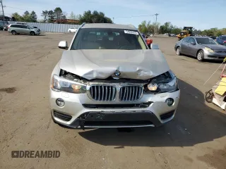 2015 BMW X3 xDrive28i with VIN 5UXWX9C50F0D46867, listed as a Copart auction lot 54896695 with 139,798 mi miles and Salvage Title. Bid and sale history available at DreamBid. Image 5.
