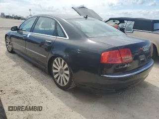 2007 Audi A8 L 4.2L with VIN WAUMV44E57N025714, listed as a Copart auction lot 75834674 with 0 mi miles and Salvage Title. Bid and sale history available at carsss.com. Image 2.