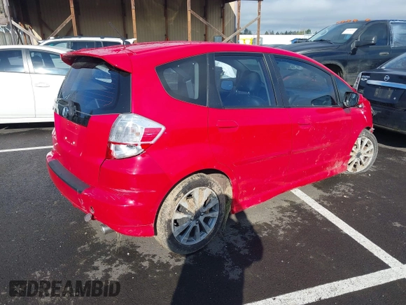 2012 Honda Fit Sport with VIN JHMGE8H59CC021056, listed as a IAAI auction lot 41916405 with 1 mi miles. Bid and sale history available at carsss.com. Image 4.