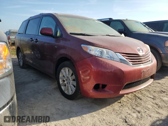 2016 Toyota Sienna LE with VIN 5TDJK3DC4GS138362, listed as a Copart auction lot 74980834 with 0 mi miles and Non Repairable. Bid and sale history available at carsss.com. Image 4.