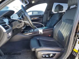 2016 BMW 7 Series 750i xDrive with VIN WBA7B0C50GG526899, listed as a Copart auction lot 46712485 with 97,985 mi miles and Salvage title. Bid and sale history available at DreamBid. Image 7.