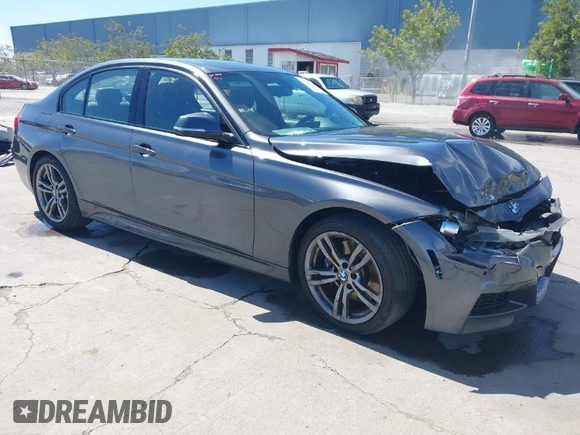 2015 BMW 3 Series 328i with VIN WBA3C1C5XFP116871, listed as a IAAI auction lot 41977362 with 205,772 mi miles and . Bid and sale history available at carsss.com. Image 1.