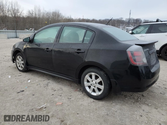 2011 Nissan Sentra 2.0 with VIN 3N1AB6APXBL621400, listed as a Copart auction lot 87606075 with 156,045 mi miles and Salvage Title. Bid and sale history available at DreamBid. Image 2.