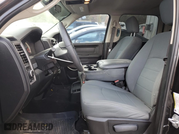 2018 Ram 1500 Express with VIN 3C6RR7KT1JG158655, listed as a Copart auction lot 55536745 with 86,281 mi miles and Salvage title. Bid and sale history available at DreamBid. Image 7.