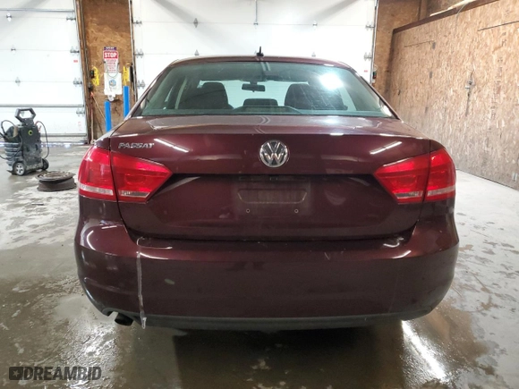 2012 Volkswagen Passat S w/Appearance with VIN 1VWAH7A30CC023227, listed as a Copart auction lot 45944815 with 147,507 mi miles and Salvage Title. Bid and sale history available at carsss.com. Image 6.