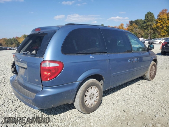 2007 Chrysler Town & Country LWB LX with VIN 2A4GP44R97R301757, listed as a Copart auction lot 77802724 with 222,861 mi miles and Salvage Title. Bid and sale history available at carsss.com. Image 3.