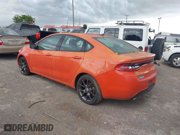 2015 Dodge Dart SXT z VIN 1C3CDFBB5FD374564, wystawiony jako IAAI lot #42471977 z przebiegiem 104 194 mil mil oraz . Historia ofert i sprzedaży dostępna na DreamBid. Obrazek 3.