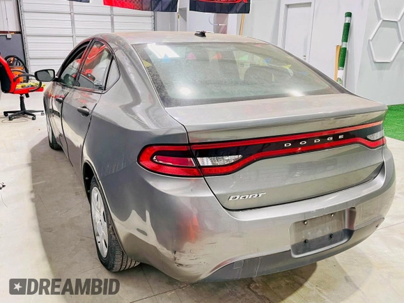2013 Dodge Dart SE with VIN 1C3CDFAA4DD247102, listed as a Copart auction lot 56041575 with 106,068 mi miles and Clean Title. Bid and sale history available at carsss.com. Image 3.