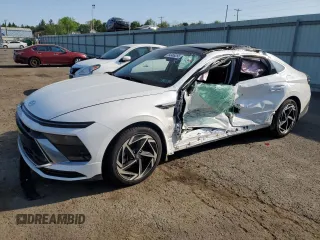 2024 Hyundai Sonata SEL с VIN KMHL14JA9RA350206, выставлен на аукционе Copart как лот 54965255 с пробегом 10 238 миль миль и Списание • Salvage title. История ставок и продаж доступна на DreamBid. Изображение 1.