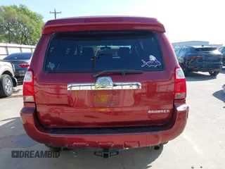 2006 Toyota 4Runner SR5 with VIN JTEZU14R568059478, listed as a IAAI auction lot 41865355 with 184,222 mi miles and . Bid and sale history available at DreamBid. Image 16.