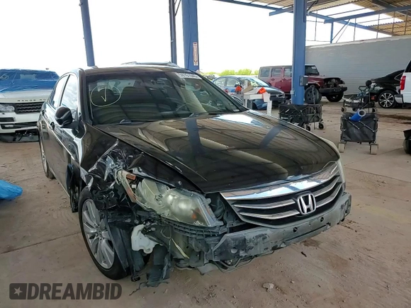2012 Honda Accord EX with VIN 1HGCP2F70CA221798, listed as a Copart auction lot 59761945 with 125,948 mi miles and Salvage title. Bid and sale history available at DreamBid. Image 14.
