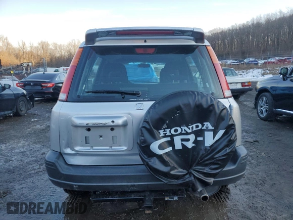1999 Honda CR-V EX with VIN JHLRD1767XC030653, listed as a Copart auction lot 89239985 with 205,294 mi miles and Salvage Title. Bid and sale history available at carsss.com. Image 6.