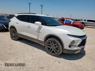 2024 Chevrolet Blazer LT with VIN 3GNKBDR44RS186042, listed as a Copart auction lot 60881675 with 28,457 mi miles and Clean title. Bid and sale history available at DreamBid. Image 4.