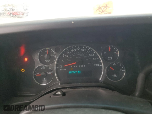2020 Chevrolet Express Cargo Van with VIN 1GCWGAFG3L1147914, listed as a Copart auction lot 53175095 with 187,747 mi miles and Salvage Title. Bid and sale history available at carsss.com. Image 9.
