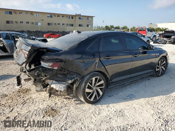 2019 Volkswagen Jetta GLI S with VIN 3VW6T7BU2KM225298, listed as a Copart auction lot 48470555 with 70,221 mi miles and Non Repairable. Bid and sale history available at DreamBid. Image 3.