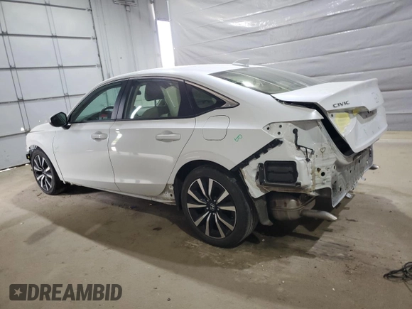 2022 Honda Civic EX with VIN JHMFE1F72NX007311, listed as a Copart auction lot 60440095 with 57,969 mi miles and Salvage title. Bid and sale history available at DreamBid. Image 2.