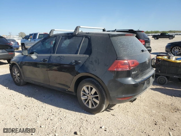 2015 Volkswagen Golf TSI SEL with VIN 3VW217AU3FM015630, listed as a Copart auction lot 48574885 with 87,355 mi miles and Salvage Title. Bid and sale history available at carsss.com. Image 2.