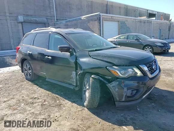 2017 Nissan Pathfinder SL with VIN 5N1DR2MNXHC630140, listed as a Copart auction lot 46420175 with 95,600 mi miles and Salvage title. Bid and sale history available at DreamBid. Image 11.