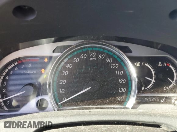 2009 Toyota Venza with VIN 4T3ZK11A19U005991, listed as a Copart auction lot 49479325 with 140,945 mi miles and Salvage Title. Bid and sale history available at carsss.com. Image 9.