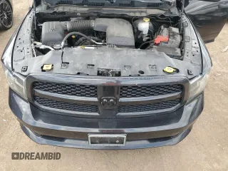 2018 Ram 1500 Express with VIN 1C6RR7FGXJS298063, listed as a Copart auction lot 53107165 with 132,876 mi miles and Salvage title. Bid and sale history available at DreamBid. Image 11.
