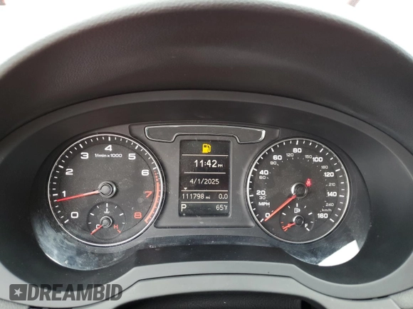 2017 Audi Q3 Premium with VIN WA1ECCFS7HR013515, listed as a Copart auction lot 44039275 with 111,798 mi miles and Clean Title. Bid and sale history available at carsss.com. Image 9.