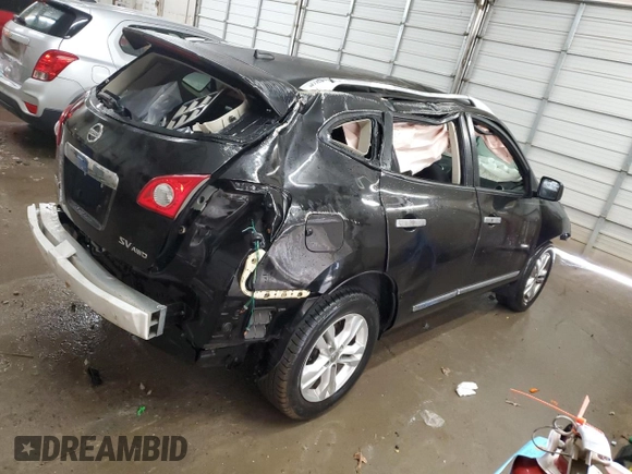 2013 Nissan Rogue SL z VIN JN8AS5MV4DW628894, wystawiony jako Copart lot #54246915 z przebiegiem 83 126 mil mil oraz Nie do naprawy • Non repairable. Historia ofert i sprzedaży dostępna na DreamBid. Obrazek 3.