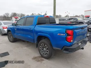 2023 Chevrolet Colorado 4WD Z71 with VIN 1GCPTDEK5P1132246, listed as a IAAI auction lot 41725699 with 24,874 mi miles and . Bid and sale history available at DreamBid. Image 3.
