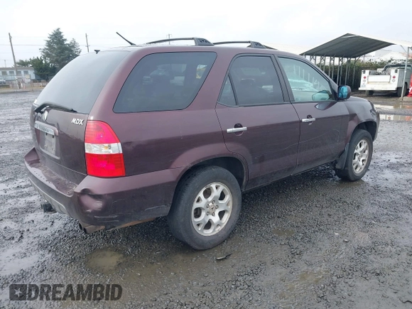2002 Acura MDX Touring Pkg with VIN 2HNYD18652H500976, listed as a IAAI auction lot 41450892 with 174,921 mi miles. Bid and sale history available at carsss.com. Image 4.
