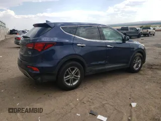 2017 Hyundai Santa Fe 2.4L with VIN 5XYZTDLB0HG452619, listed as a Copart auction lot 60617725 with 100,545 mi miles and Salvage title. Bid and sale history available at DreamBid. Image 3.