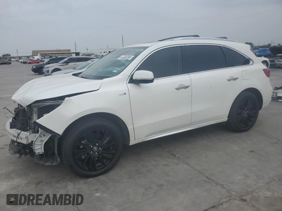 2020 Acura MDX Sport Hybrid w/Advance Pkg with VIN 5J8YD7H75LL000632, listed as a Copart auction lot 66559914 with 83,305 mi miles and Salvage Title. Bid and sale history available at carsss.com. Image 1.