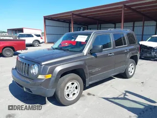 2014 Jeep Patriot Sport with VIN 1C4NJPBA5ED842849, listed as a IAAI auction lot 42530106 with 270,570 mi miles and . Bid and sale history available at DreamBid. Image 2.