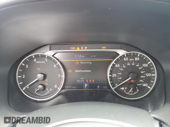 2024 Nissan Altima SR with VIN 1N4BL4CV1RN394032, listed as a Copart auction lot 65071054 with 2,931 mi miles and Non Repairable. Bid and sale history available at DreamBid. Image 9.