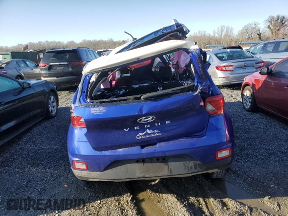 2023 Hyundai Venue Limited with VIN KMHRC8A32PU245659, listed as a Copart auction lot 48471975 with Not Provided miles and Salvage Title. Bid and sale history available at DreamBid. Image 6.