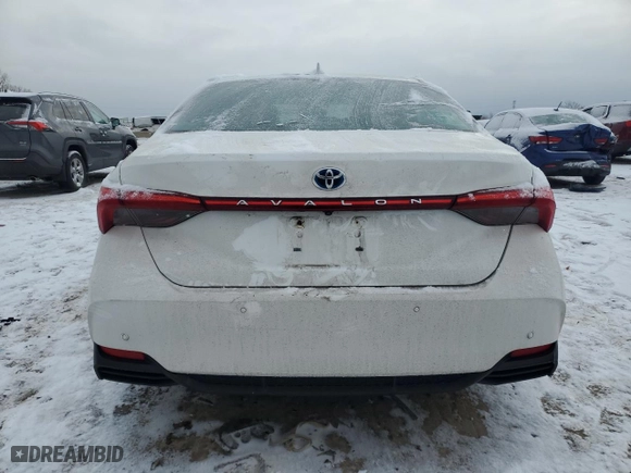 2020 Toyota Avalon Hybrid Limited with VIN 4T1D21FB4LU017838, listed as a Copart auction lot 42004405 with 98,319 mi miles and Salvage Title. Bid and sale history available at carsss.com. Image 6.