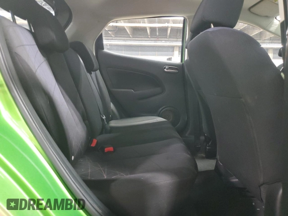 2012 Mazda 2 Sport with VIN JM1DE1KY9C0151578, listed as a Copart auction lot 52625055 with 123,812 mi miles and Salvage Title. Bid and sale history available at DreamBid. Image 10.