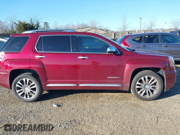 2016 GMC Terrain Denali z VIN 2GKFLVE33G6145329, wystawiony jako IAAI lot #41848576 z przebiegiem 143 379 mil mil oraz . Historia ofert i sprzedaży dostępna na DreamBid. Obrazek 13.