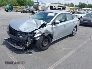 2019 Nissan Sentra S z VIN 3N1AB7AP6KY205658, wystawiony jako IAAI lot #42151392 z przebiegiem 80 395 mil mil oraz . Historia ofert i sprzedaży dostępna na DreamBid. Obrazek 2.