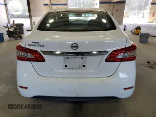 2015 Nissan Sentra SV with VIN 3N1AB7AP6FY353847, listed as a Copart auction lot 50944595 with 117,176 mi miles and Salvage Title. Bid and sale history available at carsss.com. Image 6.