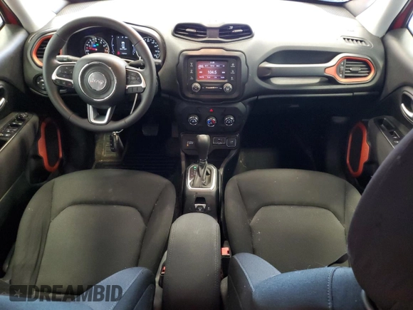 2020 Jeep Renegade Sport z VIN ZACNJBAB2LPL73311, wystawiony jako Copart lot #57636935 z przebiegiem 71 315 mil mil oraz Szkoda całkowita • Salvage title. Historia ofert i sprzedaży dostępna na DreamBid. Obrazek 8.
