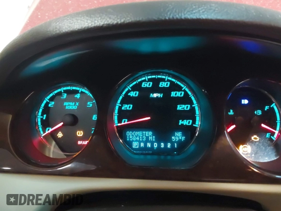 2011 Buick Lucerne CX with VIN 1G4HA5EM5BU141775, listed as a IAAI auction lot 42056092 with 158,413 mi miles and . Bid and sale history available at DreamBid. Image 7.