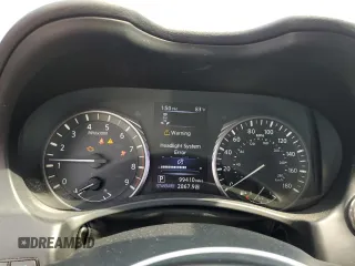 2020 Infiniti Q50 Red Sport 400 with VIN JN1FV7APXLM630530, listed as a Copart auction lot 43717855 with 99,410 mi miles and Non repairable. Bid and sale history available at DreamBid. Image 9.