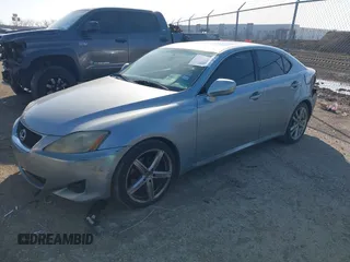 2006 Lexus IS 250 with VIN JTHBK262X65003151, listed as a IAAI auction lot 41563318 with 256,896 mi miles and . Bid and sale history available at DreamBid. Image 2.
