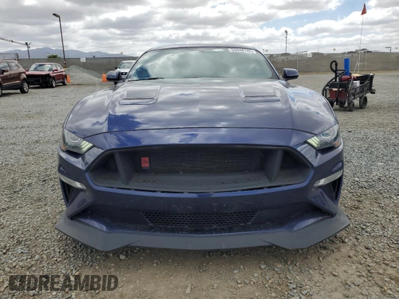 2019 Ford Mustang GT z VIN 1FA6P8CFXK5189739, wystawiony jako Copart lot #55948765 z przebiegiem 85 267 mil mil oraz Szkody całkowita. Historia ofert i sprzedaży dostępna na DreamBid. Obrazek 5.