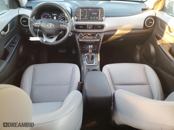 2018 Hyundai Kona Ultimate with VIN KM8K53A5XJU172306, listed as a Copart auction lot 82369434 with 42,666 mi miles and Salvage Title. Bid and sale history available at carsss.com. Image 8.