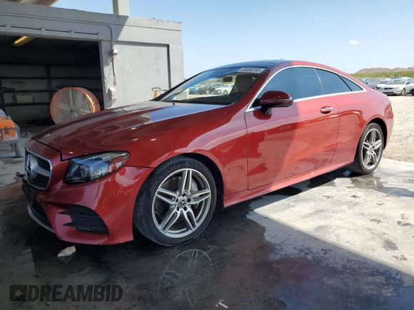 2018 Mercedes-Benz E-Class E 400 with VIN WDD1J6GB2JF022288, listed as a Copart auction lot 49080295 with 63,157 mi miles and Salvage Title. Bid and sale history available at carsss.com. Image 1.