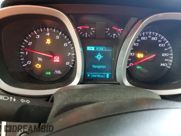 2014 Chevrolet Equinox LT with VIN 1GNFLFEK6EZ110088, listed as a Copart auction lot 52884965 with 154,193 mi miles and Salvage Title. Bid and sale history available at DreamBid. Image 9.