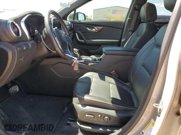 2022 Chevrolet Blazer Premier with VIN 3GNKBFRS9NS136225, listed as a Copart auction lot 69994144 with 37,371 mi miles and Salvage title. Bid and sale history available at DreamBid. Image 7.