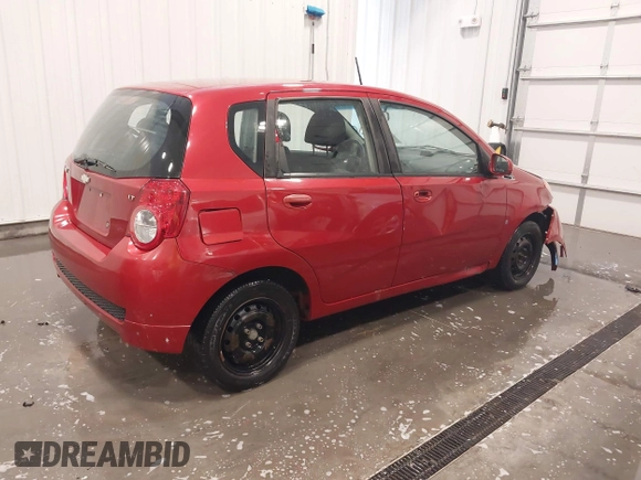 2009 Chevrolet Aveo 1LT with VIN KL1TD66E89B615900, listed as a IAAI auction lot 42061164 with 117,724 mi miles and . Bid and sale history available at DreamBid. Image 4.