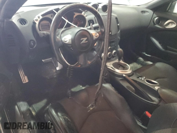 2012 Nissan 370Z Touring with VIN JN1AZ4FH3CM370793, listed as a Copart auction lot 50504565 with 0 mi miles and Salvage Title. Bid and sale history available at carsss.com. Image 8.
